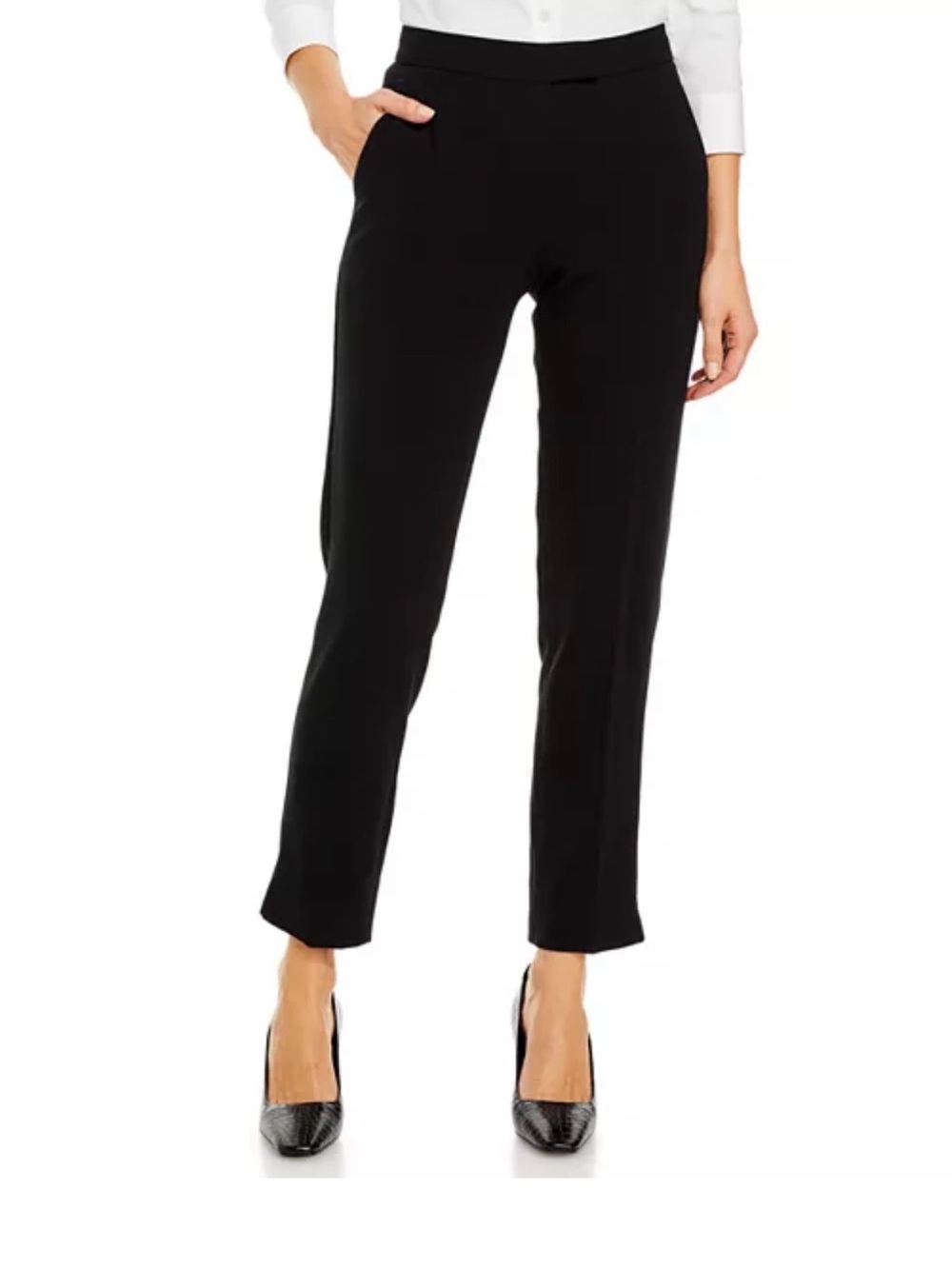 Theory Ibbey 2 Admiral Crepe Straight Pants Sz 00